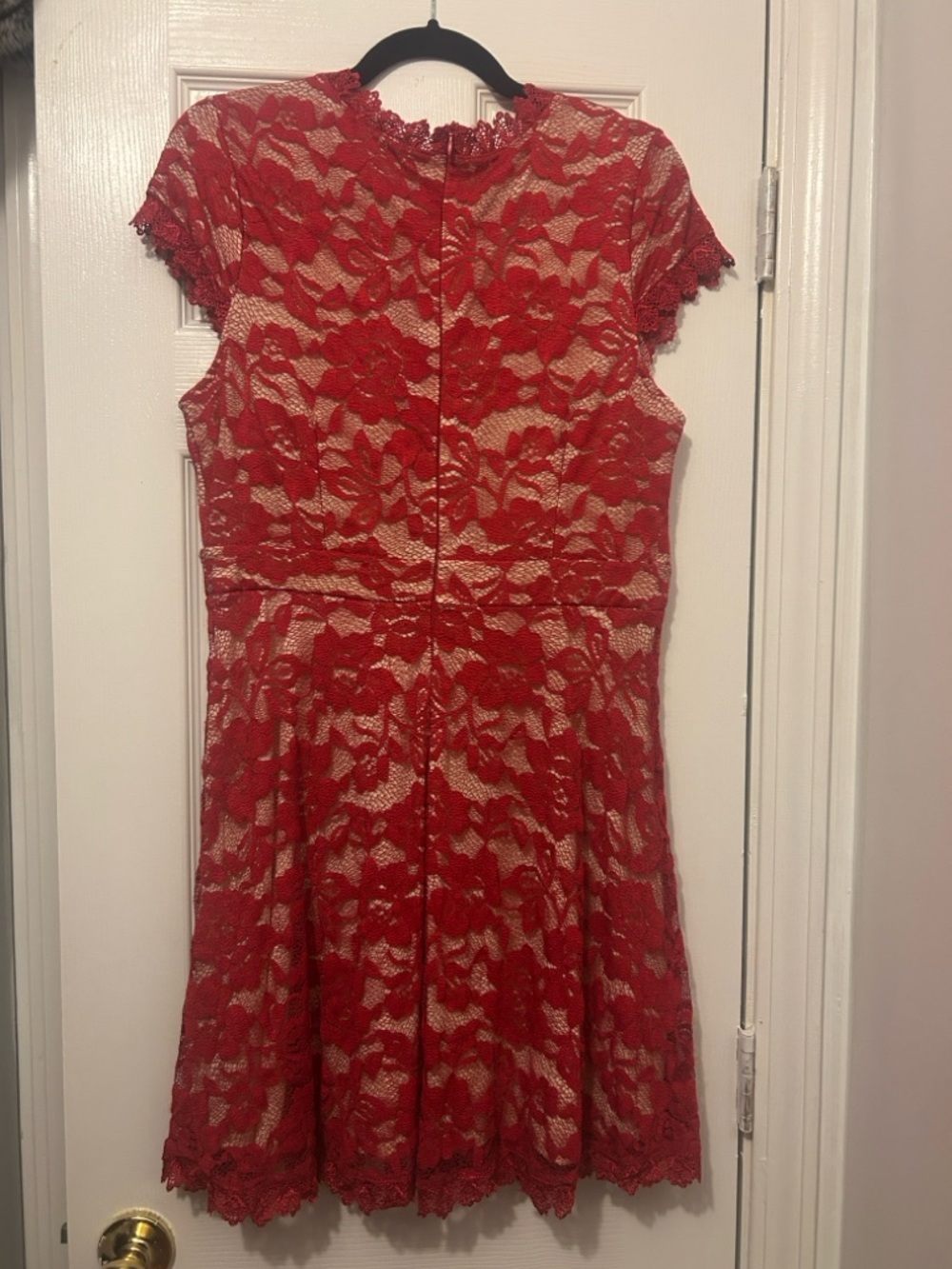 Red Lace Dress ROOMMATES ✨3/$25 SALE✨ - Picture 3 of 5